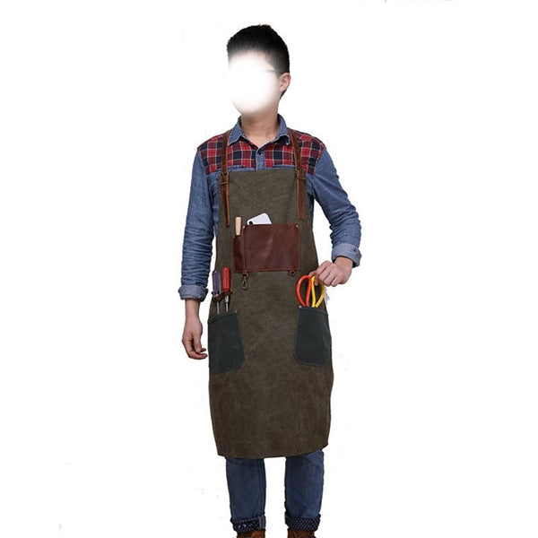Vintage Canvas Work Apron