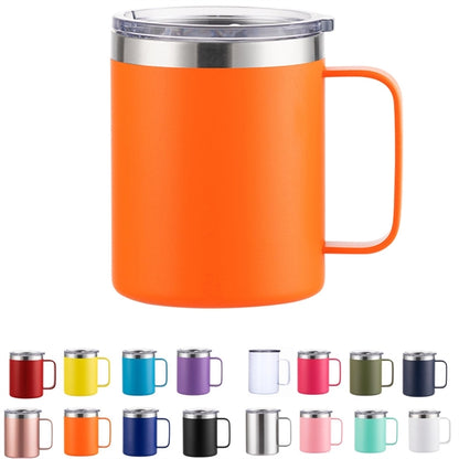 12Oz Stainless Steel Mug With Handle