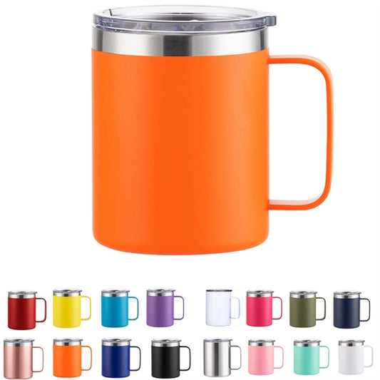 12Oz Stainless Steel Mug With Handle
