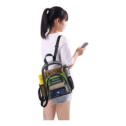 Pvc Transparent Large Capacity Fashion Sports Backpack