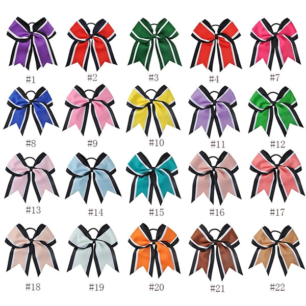7 inch Large Cheerleader Hair Bows