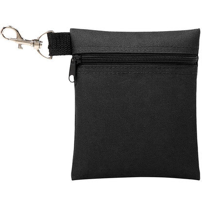 Zipper Golf Tee/Ball Pouch Bag