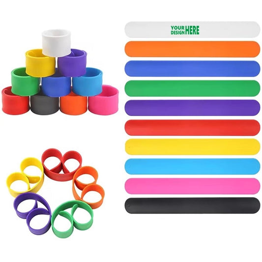 Silicone Slap Wrap Wristband