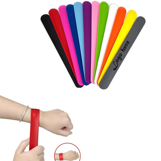 Custom Silicone Slap Bracelet
