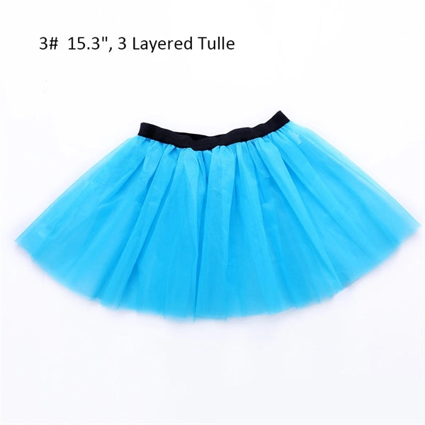 Women's Classic 5 Layered Tulle Tutu Skirt