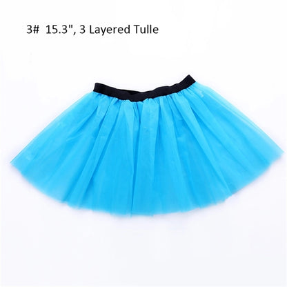 Women's Classic 5 Layered Tulle Tutu Skirt