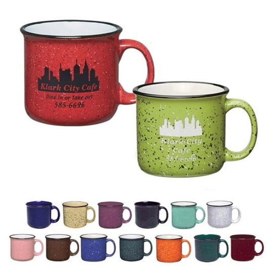 15oz Ceramic Camping Mugs