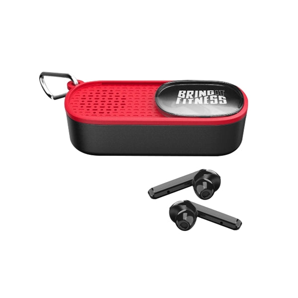 Power Slide Wireless Earbuds & Speaker