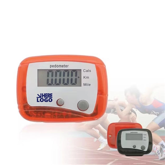 Custom Two Button Digital Pedometer