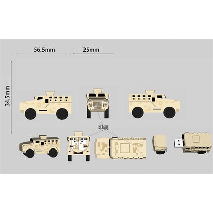 64GB Custom PVC USB Flash Drives