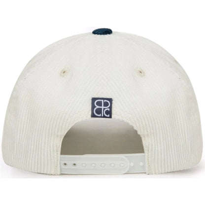 5-Panel Rope Halfmoon Buckram Corduroy Fabric Snapback Caps