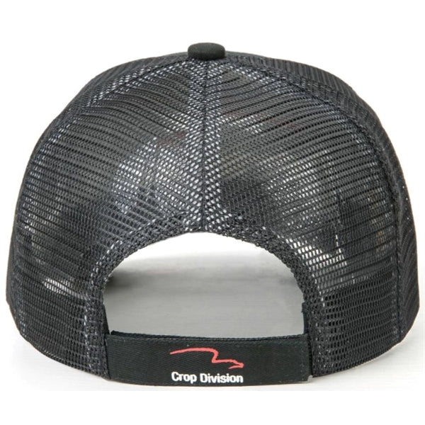 Premium Cotton & Mesh 6-Panel Structured Cap Velcro Closure