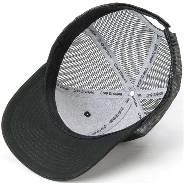 Premium Cotton & Mesh 6-Panel Structured Cap Velcro Closure