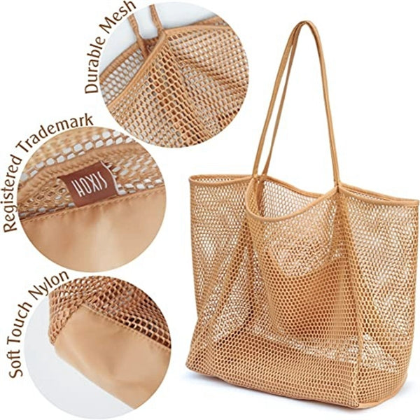 Mesh Beach Tote Bag