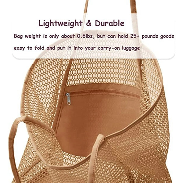 Mesh Beach Tote Bag