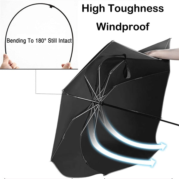 Windproof Travel Invert Umbrella