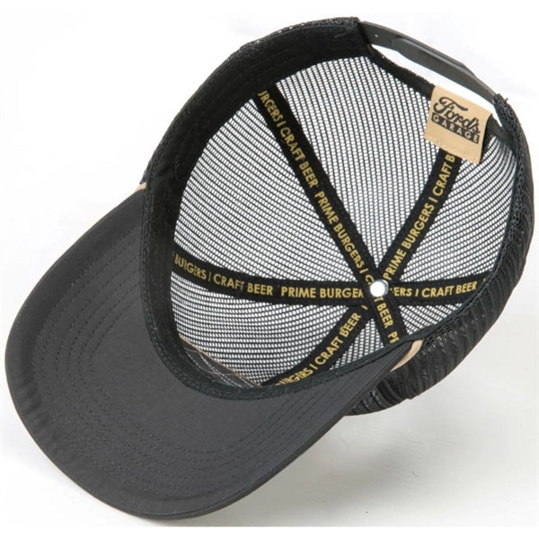 Full Mesh Crown 6-Panel Structured Snapback Closure Cap