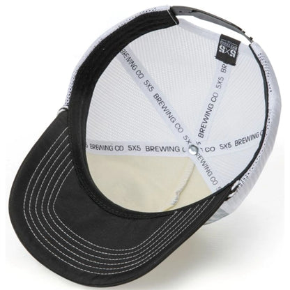 High Density Foam Front 5Panel With Rope & Mesh Snapback Cap