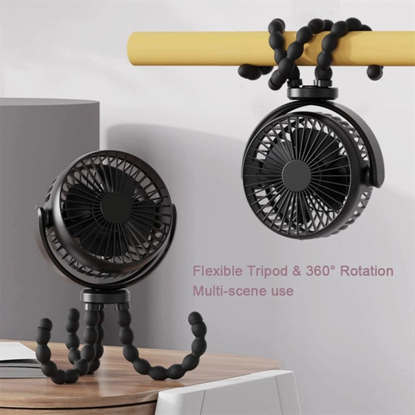 Mini Handheld Stroller Fan