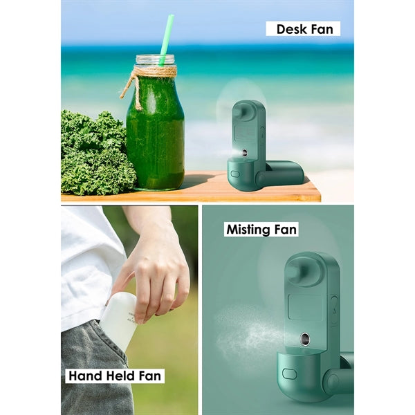 Handheld Fan With Humidifier