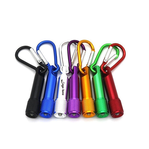 LED Mini Flashlight with Carabiner