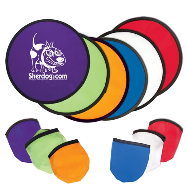 Custom Folding Flying Disc Fan