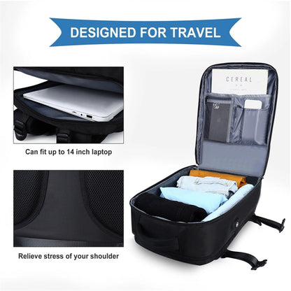 Large capacity travel backpack