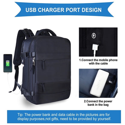 Large capacity travel backpack