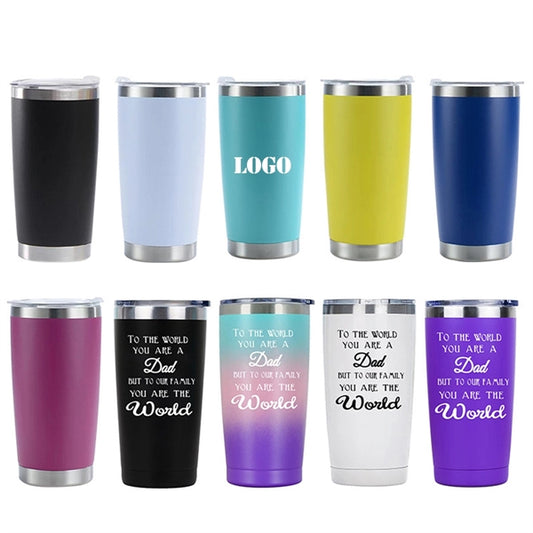 20oz double wall vacuum insulated travel cup