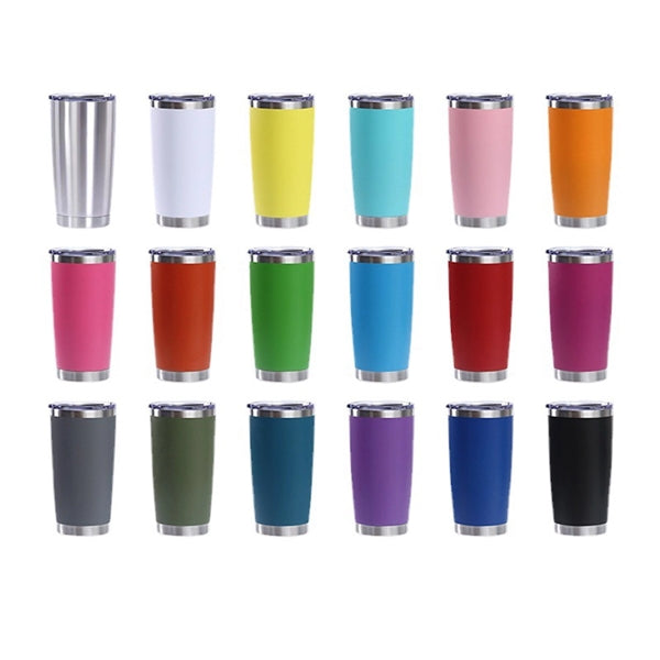 20oz double wall vacuum insulated travel cup