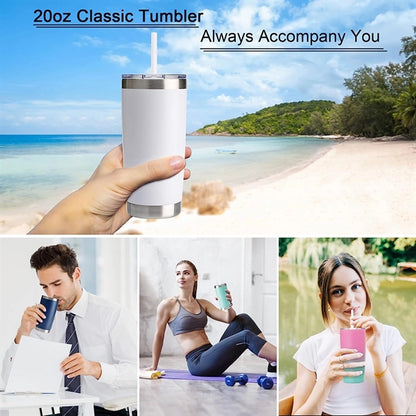 20oz double wall vacuum insulated travel cup