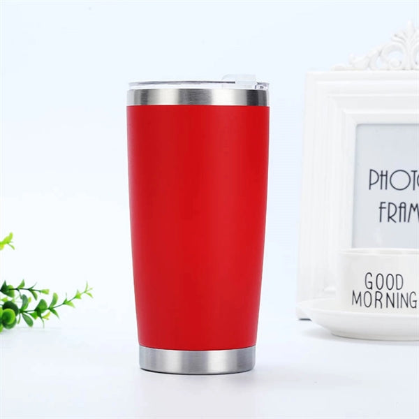 20oz double wall vacuum insulated travel cup