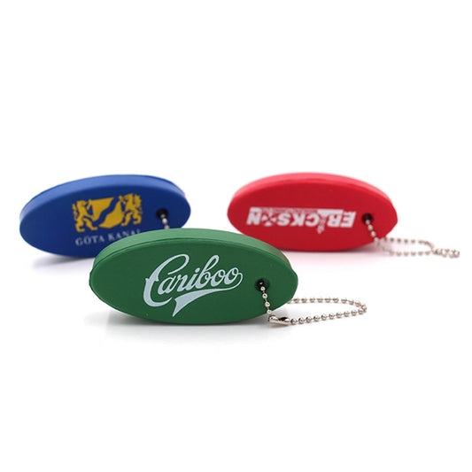 MOQ 50 PU Floating Keychains