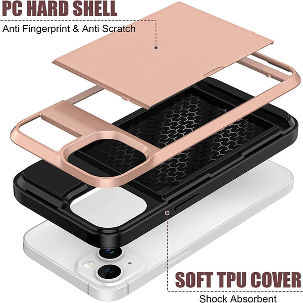 Apple Phone Case With Card Holder