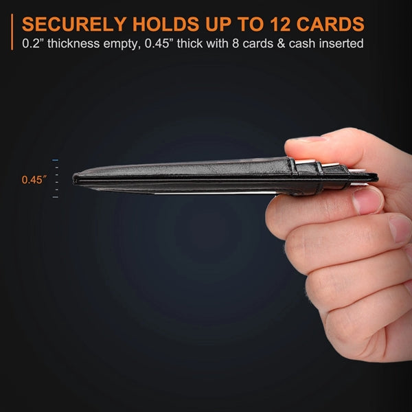 Rfid Blocking Slim Front Wallet