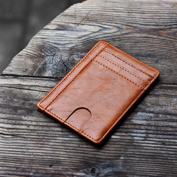Rfid Blocking Slim Front Wallet