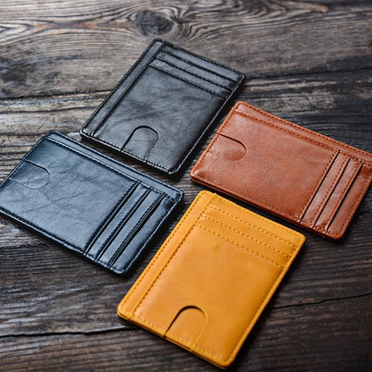 Rfid Blocking Slim Front Wallet