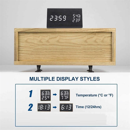 Digital Alarm Electronic LED Time Display