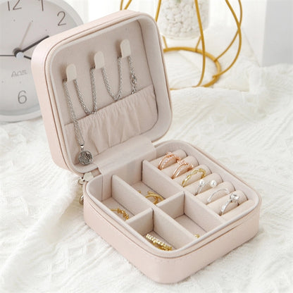 Portable Mini Jewelry Travel Case