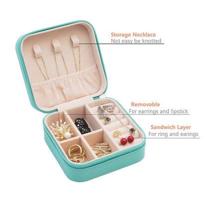 Portable Mini Jewelry Travel Case