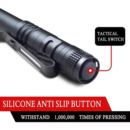 Lighting flashlight with clip