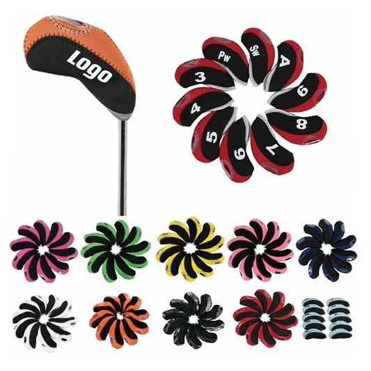 Neoprene Golf Iron Head Cover