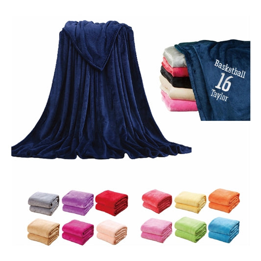 Soft Warm Coral Fleece Blanket