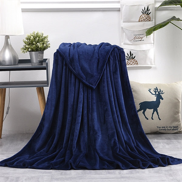 Soft Warm Coral Fleece Blanket