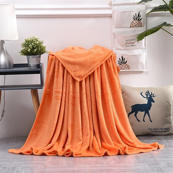 Soft Warm Coral Fleece Blanket