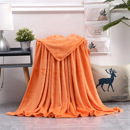 Soft Warm Coral Fleece Blanket