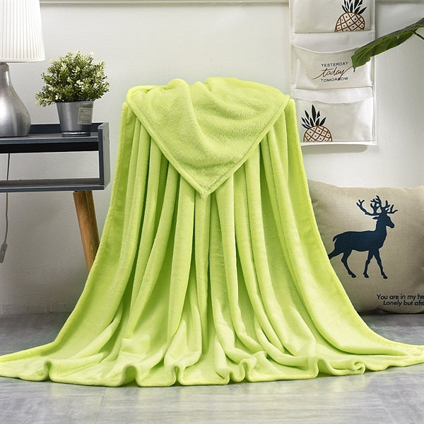 Soft Warm Coral Fleece Blanket