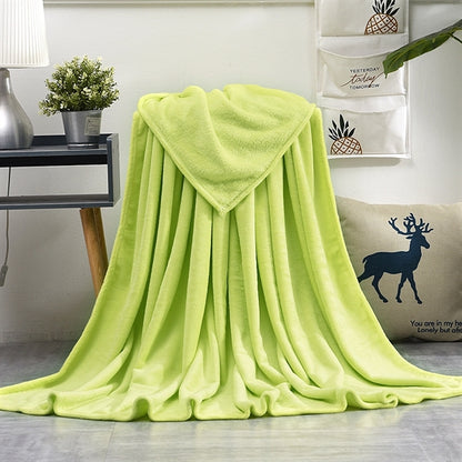 Soft Warm Coral Fleece Blanket