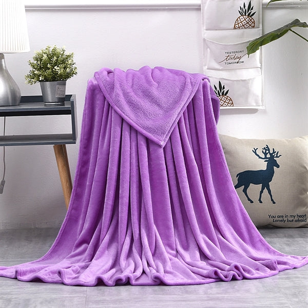 Soft Warm Coral Fleece Blanket