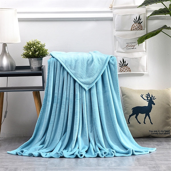 Soft Warm Coral Fleece Blanket